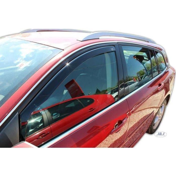 J&J AUTOMOTIVE | Heko Deflecteurs d'air Déflecteurs de Vent Pour Renault Laguna C 5P. Berlina / Break 2008-2015