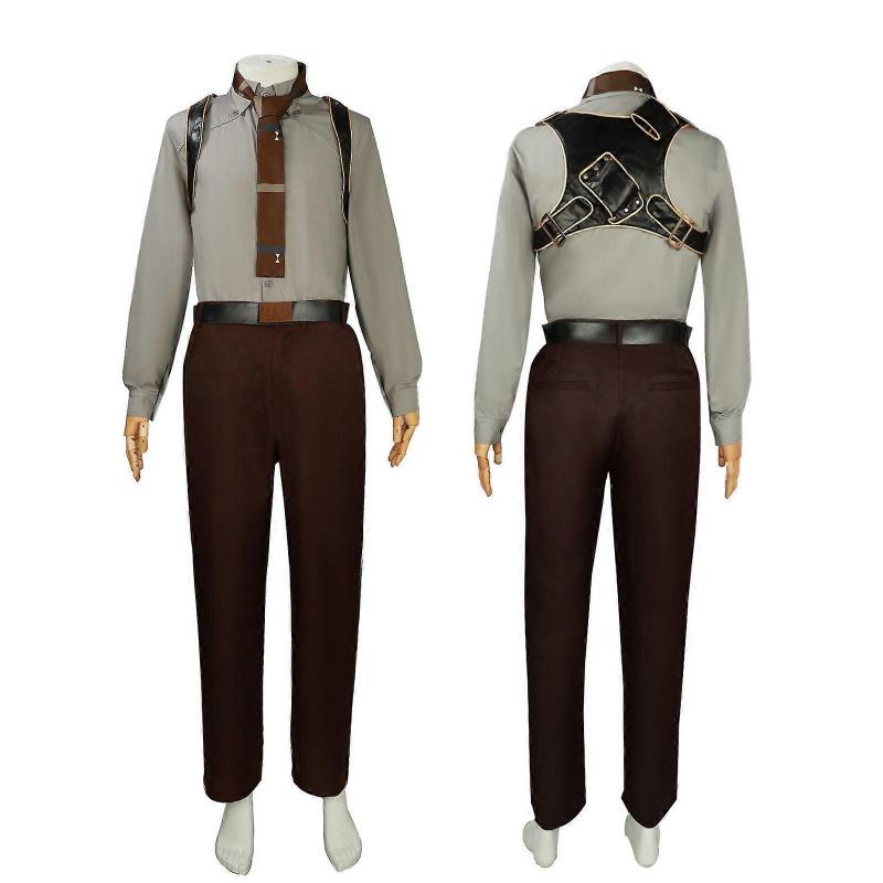 Season 2 Men's Casual Shirt Cosplay Costume Set Marvel Role Play Outfit Complete Ensemble