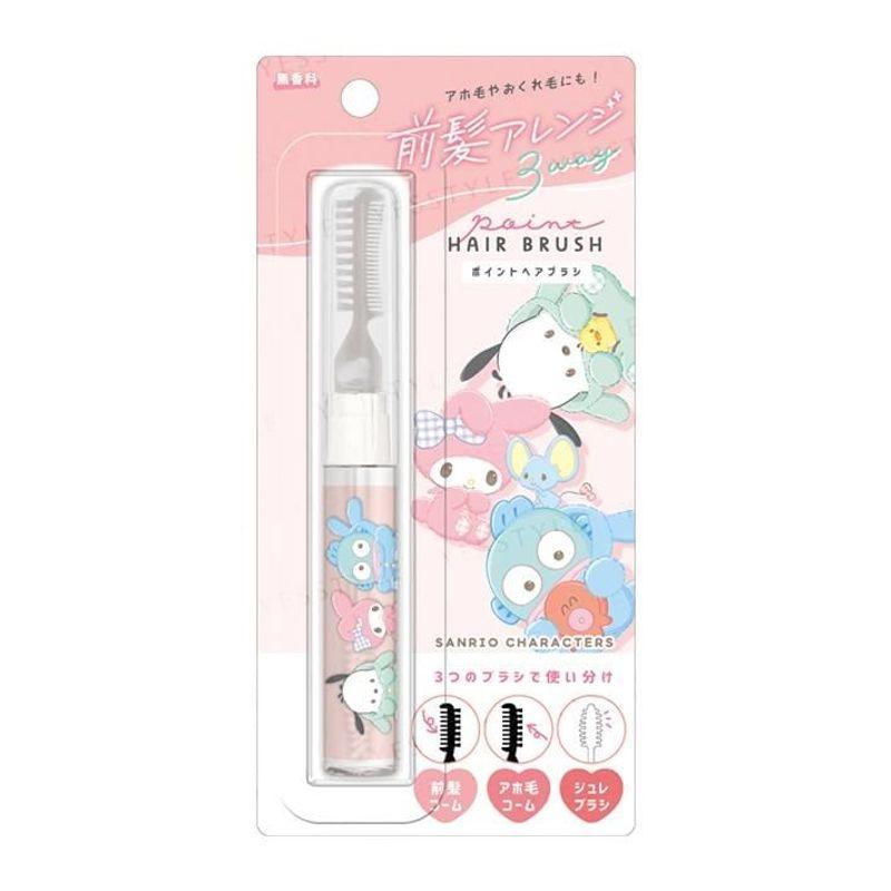 CRUX - Sanrio Characters 3 Way Point Hair Brush No Fragrance