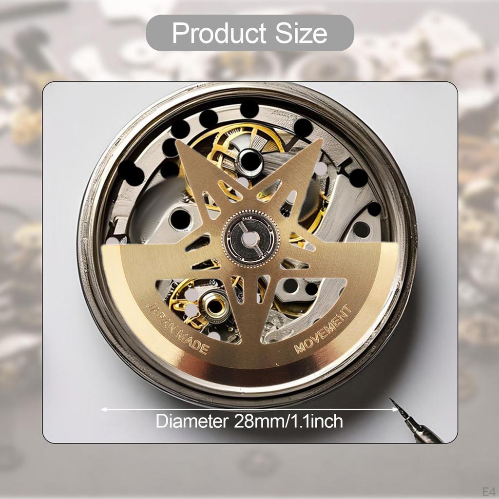 Watch Movement Rotor 1.1" Diameter Repairing Part Easy to Use Premium Automatic