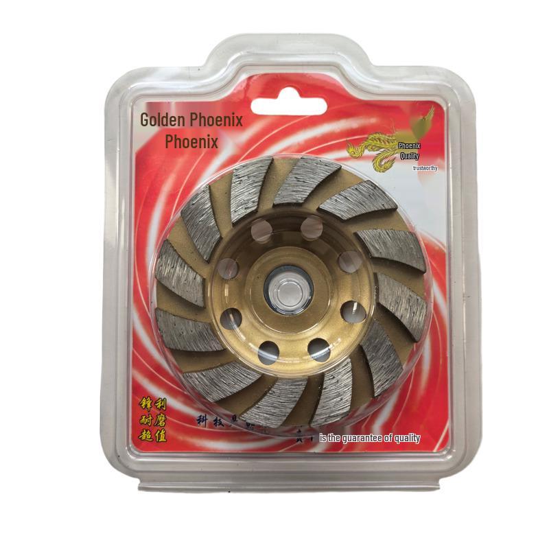 100mm Wear-Resistant Diamond Grinding Disc for Stone, Marble, Granite & Concrete