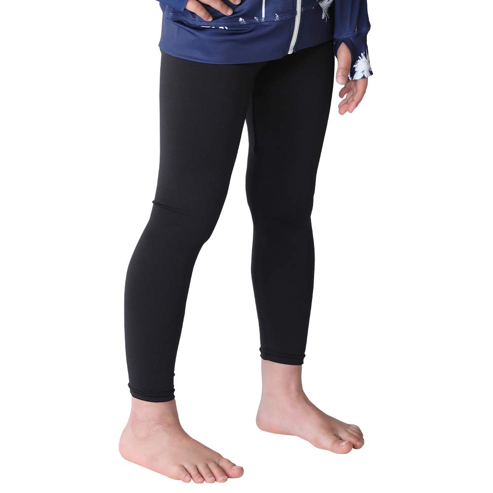 

HEAZEL Рашгард Прохладный к УФ UPF Доступен в 25 цветах и детских и младенческих размерах 130 Детские леггинсы, Прикосновение, Защита, 50+, Узоры, Купальники, чёрный