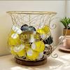 Sturdy Coffee Organizers Basket In Elegant Designs Featuring Opening Portable Accessory for Home or Office Use
