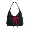Large Capacity Shoulder Bag Women's Bow Tote Bag Crossbody Bag