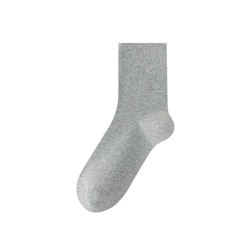 Men's Loose Mid-calf Socks for Autumn and Winter, Pure Cotton Sweat-absorbing and Deodorizing Sports Socks, Antibacterial and Long-lasting