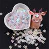 Party Decoration DIY Clothing Sewing Accessories Flowers Sequin Snowflake Sequins Glitter Laser