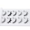 5 Pairs Natural Short Natural Self Adhesive Eyelashes Natural Look Cat Eye Lashes  Eyelash Extension