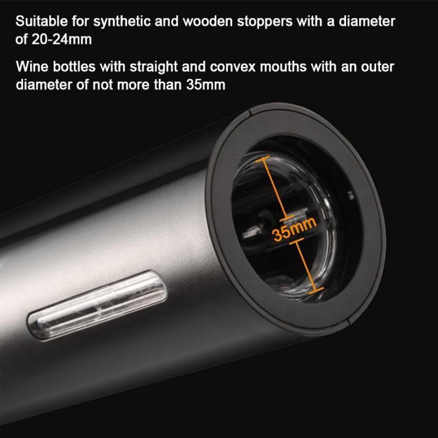 New Red Wine Bottle Opener Set Multifunctional Gift Box Set Plastic Electric Red Wine Bottle Opener Set