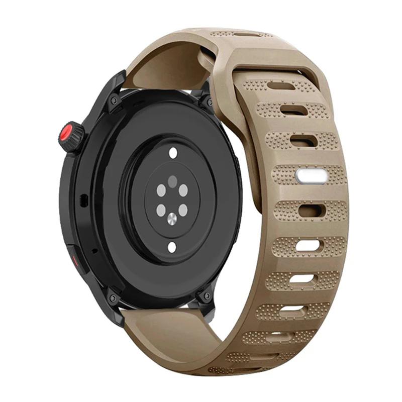 22mm 20mm Silicone Strap For Huawei Watch 5/4/GT6-5-4 Pro 46mm Amazfit Active 2/Bip 6-5 Wristband For Galaxy Watch 7/6/5/4 Band