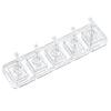 Non Magnetic Acrylic Nail Holder Safe for Electronic Devices Lightweight and Portable with Sturdy Base Easy Clean