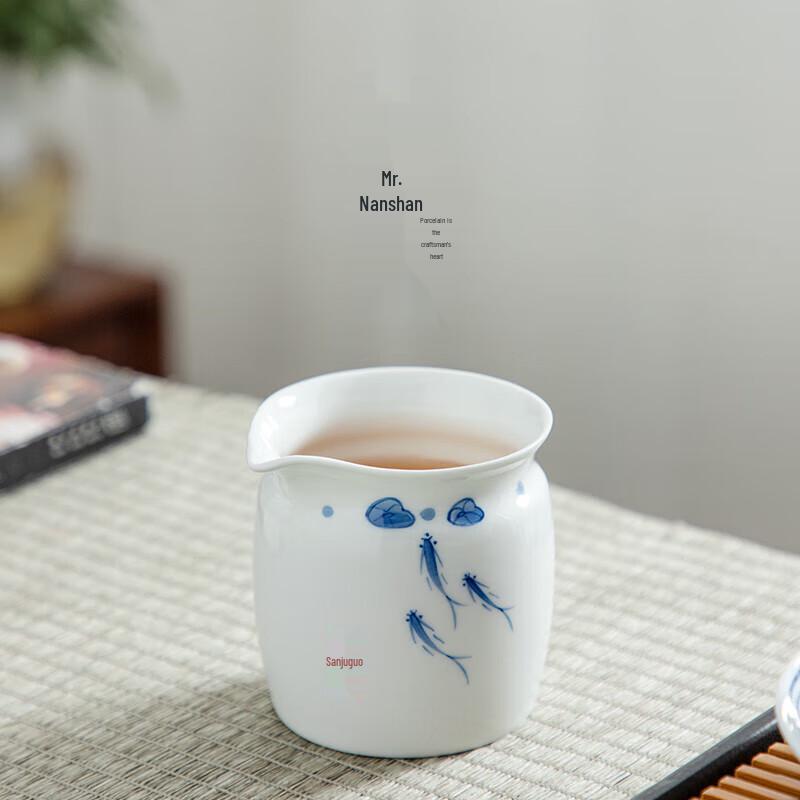 

Ceramic Hand-painted Fish Tea Pitcher