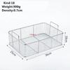 Stainless Steel Fryer Screen French Fries Frame Square Filter Net Encrypt Colander Strainers Shaped Frying Fried Mesh Basket