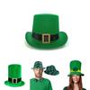 Adult Irish Leprechaun Shamrock Hat For St. Patrick's Day Fancy Dress Accessory
