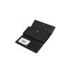Daks Alexa Black Leather Premium Crystal Decoration Long Wallet Dcwa6f290bk