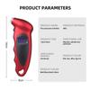 Manometro digitale per pneumatici per auto con monitoraggio digitale della pressione dei pneumatici ad alta precisione retroilluminato