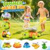 Outdoor Kids Garden Lawn Sprinkler Water Toy Cartoon Animal Design Interactive Water Spray Toy for Children Summer Outdoor Play
