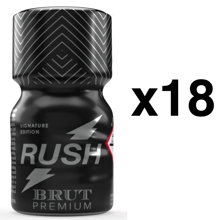 RUSH BRUT PREMIUM 10ml X18 - BGP Leather Cleaner - LC Packs