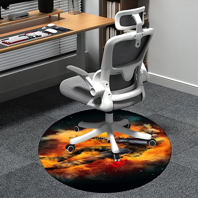 

Counter-Strike Chair mat Round Rug-Office carpet, Non-slip, Suitable for Living Rooms, Bedrooms decor.1205383a 80cm by 80cm