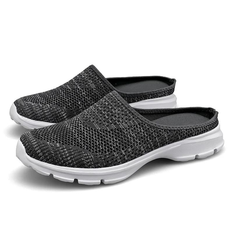 

Мужские летние туфли Zapatillas Hombre Loafer, женская унисекс-модная обувь для ходьбы, большие размеры 35-48, кроссовки для пар, мужская повседневная обувь 39 серый