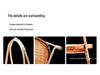 Multi-Layer Bamboo Handwoven Basket with Handle for Tea, Pastry, Fruit & Cake