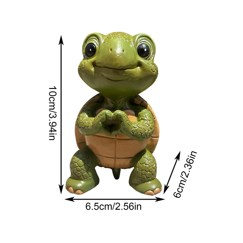 Garden Turtle Garden Turtles Outdoor Decor Statue Home Decor Lawn Ornaments for Desk Indoor Bedroom Balcony Living Room Pond