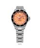 FreeDiver Sapphire Stainless Steel Salmon Dial Automatic RTFL832 200M Women's Watch