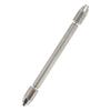 Silver Dual Head Chrome Steel Watch Winding Chuck  Watch Internal Component Maintenance