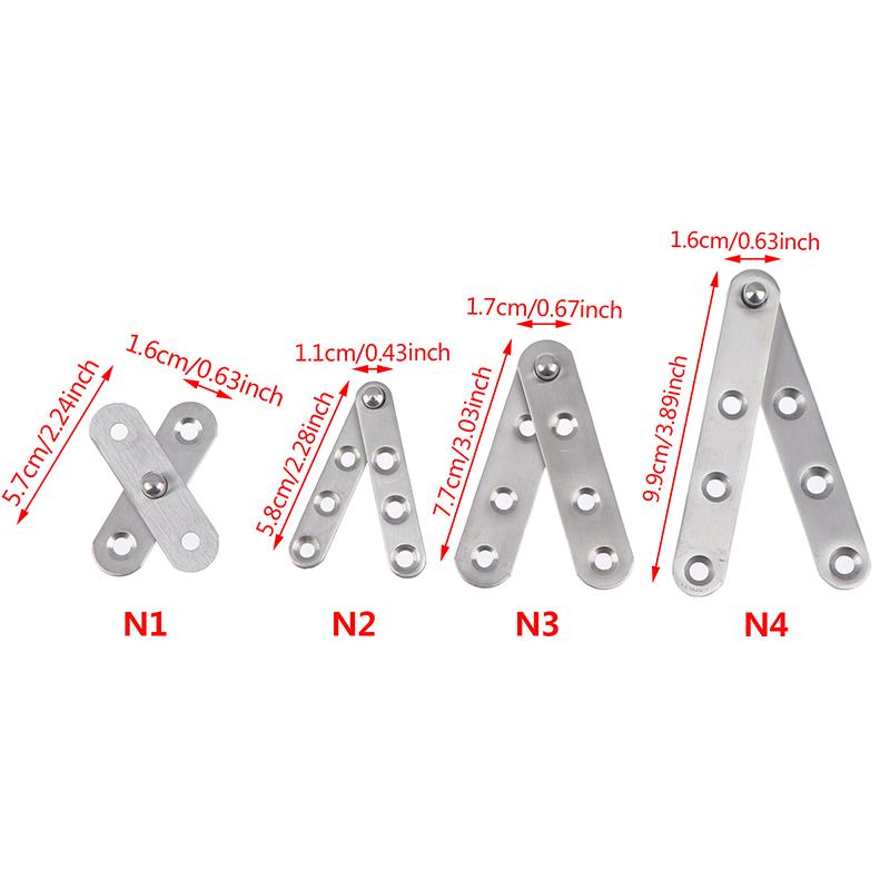 Stainless Steel Concealed 360 Degree Revolving Door Pivot Hinge Brushed