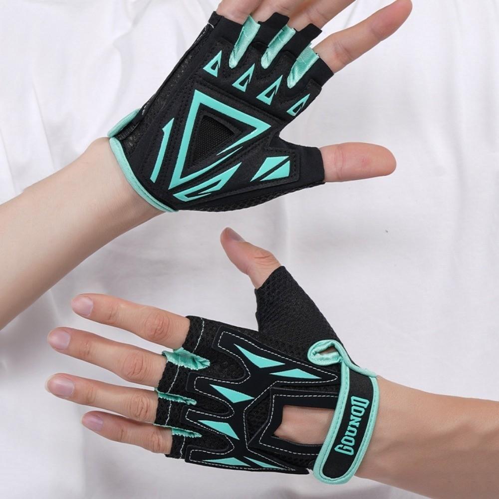 Wear-Resistant Fitness Cycling Gloves Anti-Slip Half Finger Cycling Gloves  Outdoor Sport