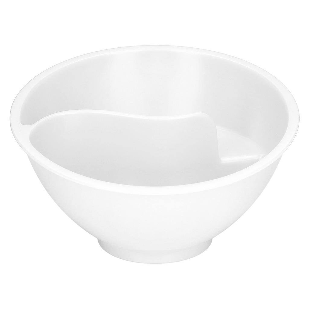 Cereal Divided Bowl Multipurpose BPA Free Stackable Separated Snack Bowl for Ice Cream Yogurt