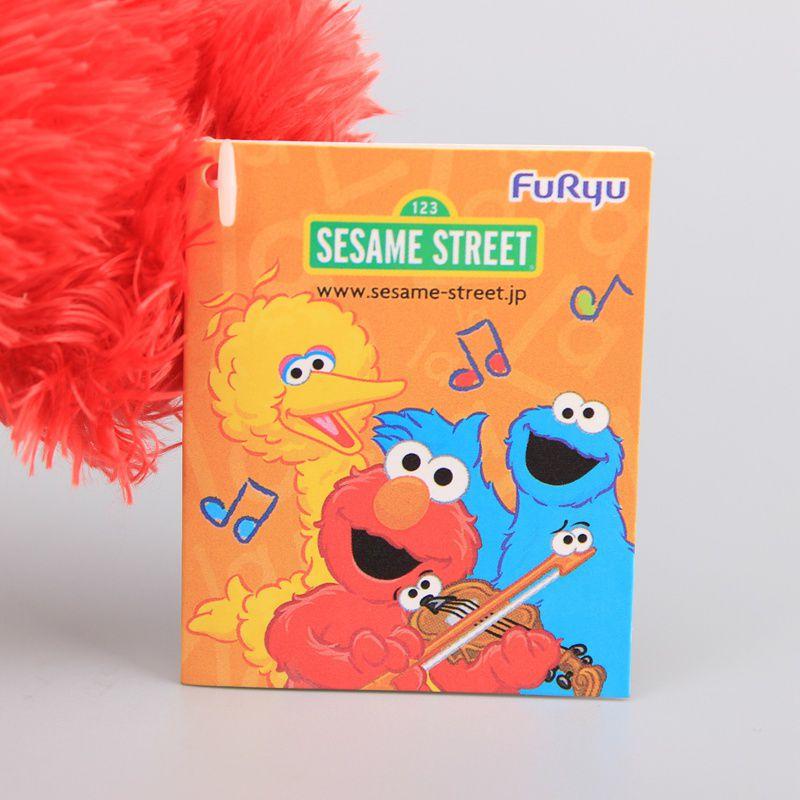 Street Hand Puppet Plush Toys Elmo Cookie Monster Ernie Soft And Cuddly Stuffed Dolls**