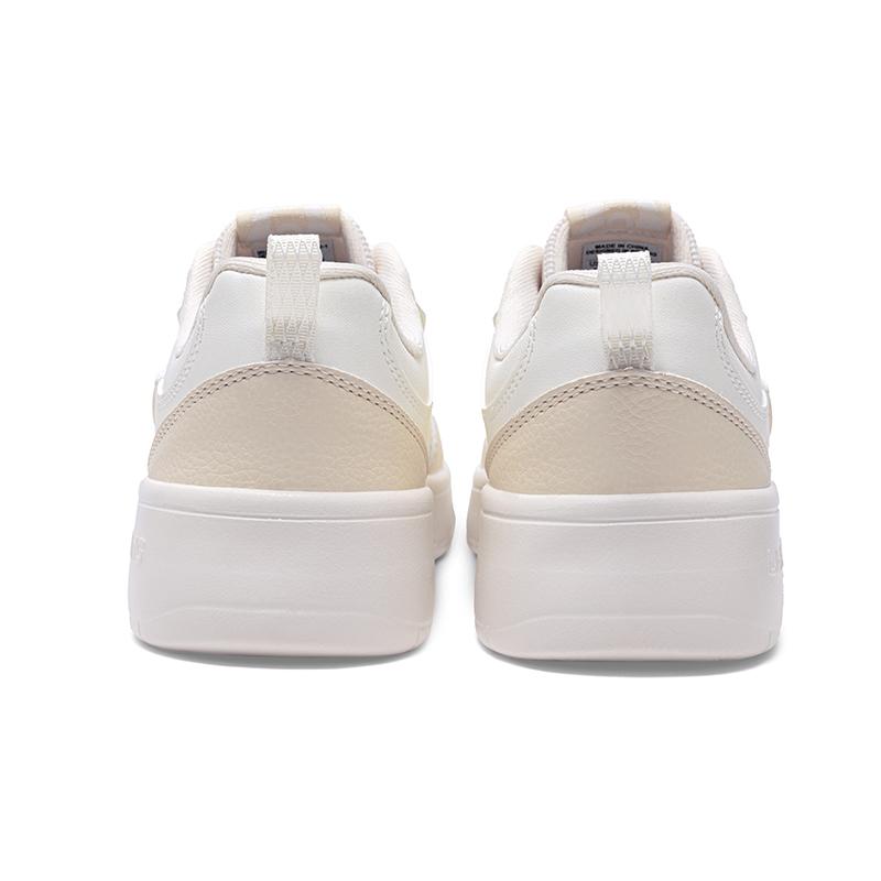 Lining Cloud Fashion Casual Comfortable Versatile Balanced Lightweight Breathable Low-Top Skate Shoes Women sneaker White Gray AGCV190-1