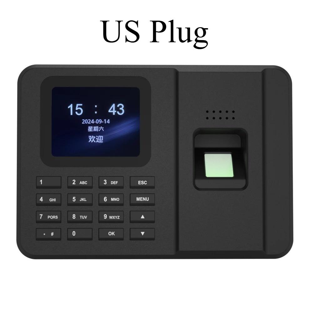 Fingerprint Login Administrative Financial Equipment Commute Recorder for Office Attendance Employee Checker Watch