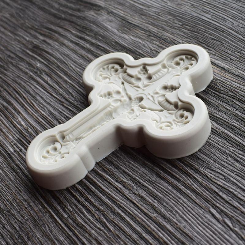 Fashion for Cross Pendant Silicone Resin Mold Jewelry Making Casting Mould Craft DIY Tools Handmade Necklace Pendant Gif