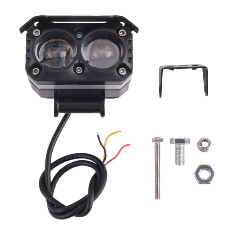 Fog Lamp LED Spotlight Hi/Low For Car Truck SUV UTV 12V Motorcycle Driving Light Mini Lens Headlight