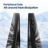 ABEEL For Samsung Galaxy S25 Magnetic Case TPU PC Cooling Matte Phone Back Cover with Lens Film