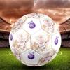 1pc One Piece Football Soccer Ball Size 5 Indoor Soccer Ball Fashion Colorful  Backyard Game -Great For Sports Fans Gift HE16