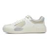 FILA Blocks Fabric Comfortable Low-Top Skate Shoes Women sneaker Gray White F12W312209FOS