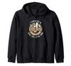 I Created a Monster Sports Batter Athlete Baseball Zip Hoodie