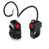 LMoDri 12v Motorcycle Headlight Switches Aluminium Alloy For 7/8" 22mm Handlebar Switch Fog Spot Light On Off Led