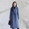 Woolen Coat Women's Medium and Long Models, New Slim-fitting To Cover the Stomach, Old Mother's Casual Temperament, Woolen Coat