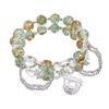 Set di Braccialetti da Donna di Alta Gamma Nove Pezzi con Design a Farfalla in Stile Cinese