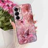For Motorola Edge X30 5G Case Silicone TPU Black Cover For Motorola Edge X30 x30 XT2201-2 XT2201-6 Colorful Flowers Phone Casing