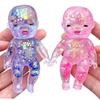 Squishy Maltose Sugar Baby Squeeze Toy Kawaii Baby Stretchable Slow Rising Fidget Toy for Adults Stress Anxiety Relief Gift Toy