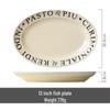 LISM Ceramic Cream English Soup Bowl