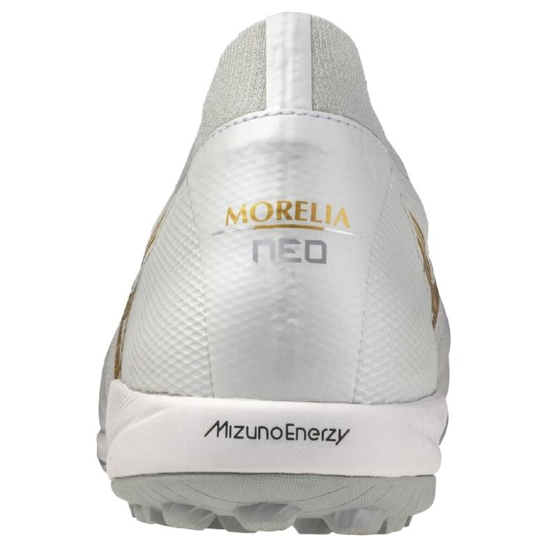 Mizuno Morelia Neo Sala B Japan Comfortable Fit Soccer Shoes Unisex Soccer Shoes White Platinum Q1GB264050
