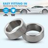 Brake Rotor Lug Centric Spacers Washer Shims for Mini Cooper for Honda, Fit for Type R/Prelude/CRV/NSX Caliper (8 Pieces/set)