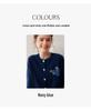 Women's Blueberry Embroidered Cashmere Cardigan, Autumn/Winter 2026 Edition, Round Neck, Short Jacket in Gentle Style