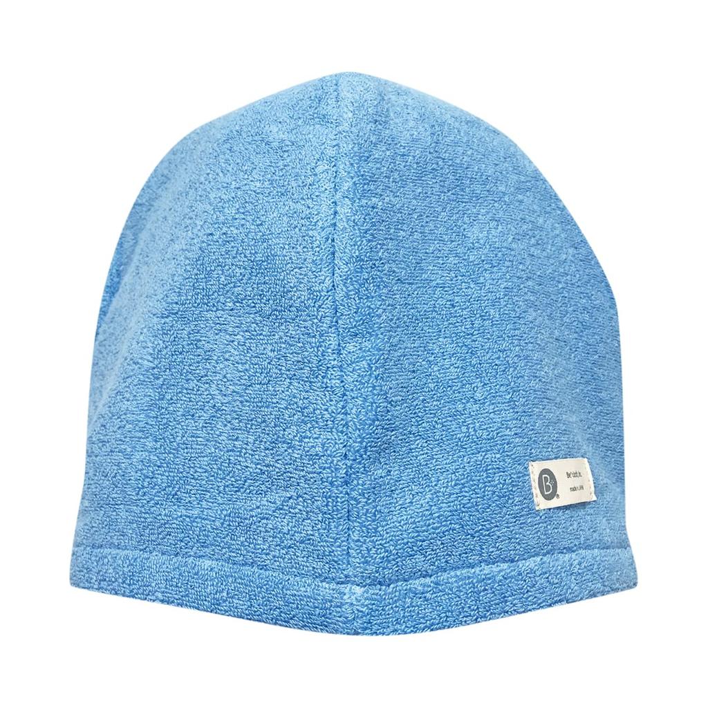 Imabari Towel Sauna Hat, Loose Fit (Blue)
