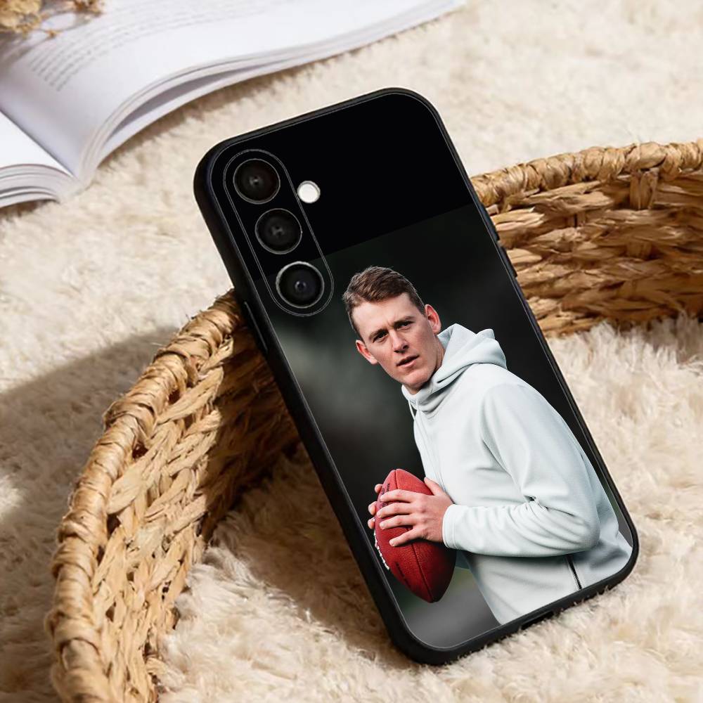 

Mac Jones 10 Phone Case For Samsung Galaxy A20,21s,22,31,32,52,53,72,73,80,91 Soft Black Shell Samsung a50 30s 50s